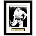 Babe Ruth Image with Name Plate