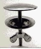 Brasstech 103/04 PVD Satin Brass 2 Diameter Faucet Hole Cover 103