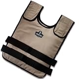 Chill-Its 6200S Phase Change Cooling Vest, Small/Medium, Khaki