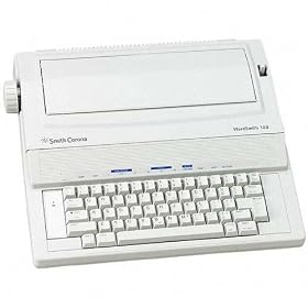 Wordsmith 100 Electric Typewriter, Silver Ash SMC10230 by