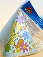 Vintage TOTALLY TWEETY Retro 1970's Style Party Hat LOONEY TUNES (Pack of 8)