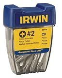 Irwin 357220 20 Piece Bulk Container #2 Square Drive