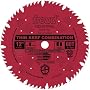 Freud LU83R012 12-Inch 60 Tooth ATB Thin Kerf Combination Saw Blade with 1-Inch Arbor and PermaShield Coating