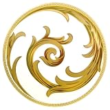 Versace by Rosenthal Arabesque Gold Footed Platter