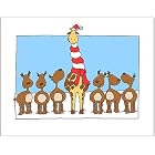 Holiday Giraffe (Holiday Boxed Cards - 100% Recycled Paper) by  Doodle Greetings and Ane Susanto