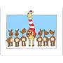 Holiday Giraffe (Holiday Boxed Cards - 100% Recycled Paper)