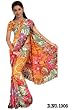 Gunita Georgette Printed Casual Saree Sari Bellydance fabric