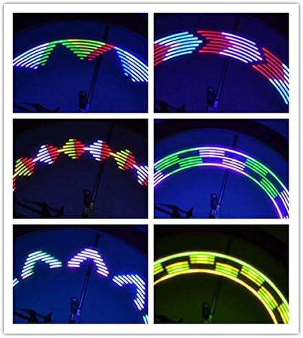 Viskey Silicone LED Bicycle Lights Pack of 2