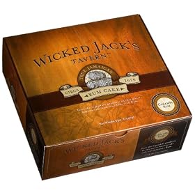 Wicked Jack's Tavern Jamaican Rum Cake, Caramel, 33-Ounce Boxes