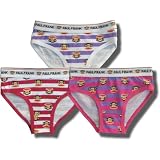 Paul Frank "Striped Monkies" 3 pack bikini underwear for Girls