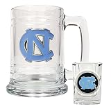 North Carolina Tar Heels NCAA Boilermaker Set