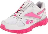 Reebok SolarVibe Running Shoe (Big Kid),Steel/Optimal Pink/Pink,4 M US Big Kid