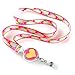 Fun Hearts ID Avenue Ribbon ID Lanyard