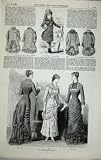 1850 VELVET BOY SUIT DRESSES COSTUME TOILETTES WOMEN