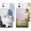 King's River Canyon / Mountain Out of the Mist - Bridge Double Deck Playing Cards