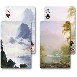King's River Canyon / Mountain Out of the Mist - Bridge Double Deck Playing Cards