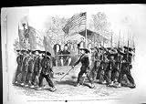 1861 人の中央政府軍隊のリンカーンスコット Garibaldi 7 月の 4 日大統領の兵士 7月4日