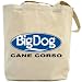 Canvas Tote Bag Beige  Big Dog : Cane Corso  Dog