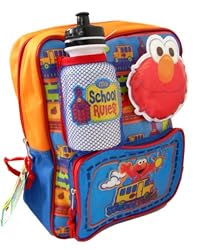 Sesame Street ELMO Backpack: Kids size school bag