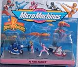 Mighty Morphin Power Rangers Micro Machines Set #5 Kimberly Pink Ranger (1994 Galoob)IMAGE