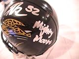 MURICE JONES DREW SIGNED AUTOGRAPHED JACKSONVILLE JAGUARS MINI HELMET COA + HOLOGRAM