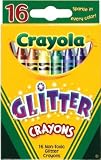 Glitter Crayons 16-Pack