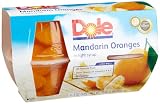 Dole Mandarin in Light Syrup, 4-Ounce Cups (Pack of 24)
