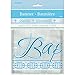12ft Foil Radiant Cross Blue Baptism Banner