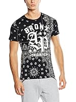 American People Camiseta Manga Corta Collins (Negro)