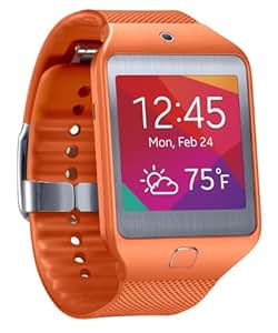 orange colour smart watch
