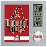 MLB Arizona Diamondbacks Digital Desk Clock