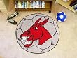 Central Missouri State Mules 29" Round Soccer Ball Floor Mat (Rug)
