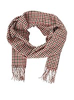 Cesare Gatti Bufanda Cachemira (Rojo / Blanco / Negro)