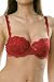  : Chantelle Chantilly padded demi cup bra