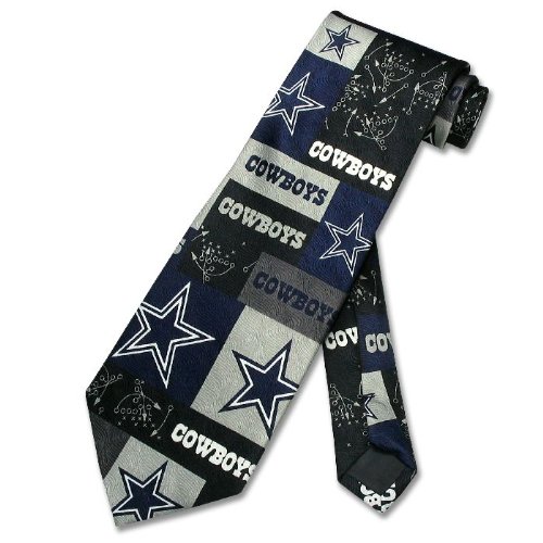 DALLAS COWBOYS NeckTie NFL Block&Play Men's Neck Tie NEW