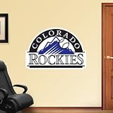 MLB Colorado Rockies Logo Vinyl Wall Graphic Decal Sticker Poster