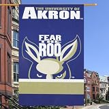 Akron Zips Applique Banner Flag