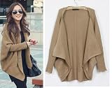 Women's Batwing Cape Poncho Knit Top Cardigan One Size (UK First Class Post)