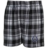 NCAA Reebok Indianapolis Colts Gray Legend Flannel Boxer (Small)