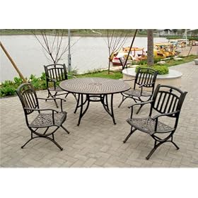 Anderson Collections CA-709RT Kingston Round Table Set