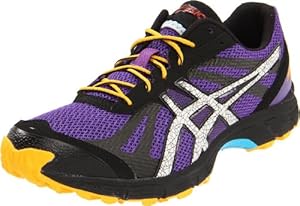 ASICS Men's GEL-Fuji Racer Running Shoe,Purple/Lightning/Orange,9.5 M US