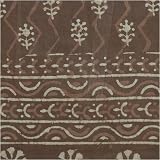 ShalinCraft Oriental Home Cotton Flat Bedding Sheets India Block Printing Queen Size