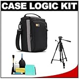 Case Logic TBC-308 SLR Zoom Digital SLR Camera Holster Case (Black) with De ....