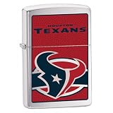 Zippo Houstons Texans High Polish Chrome Lighter