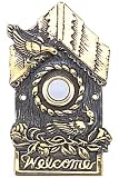 Birdhouse Doorbell 4.5hx2.5w Solid Brass