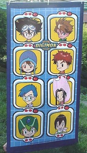 Childrens Toyshop  Toys : Digimon Calypso Beach Towel