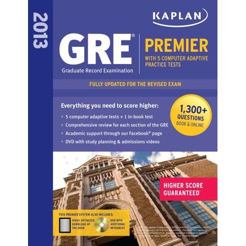 Kaplan 2013 GRE