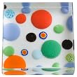 White Dots Authentic Murano Glass Paperweight, Gift Boxed