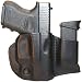 BLACK HAWK PRODUCTS LEATHER SLIDE HOLSTER WITH MAGAZINE POUCHFor: Glock 26/27/33 / Carry: Right / Color: Black