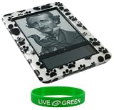 Dog Paws Design Hard Snap-on Case for Barnes and Noble nook E-Reader Reading Device (nook NOT Included)